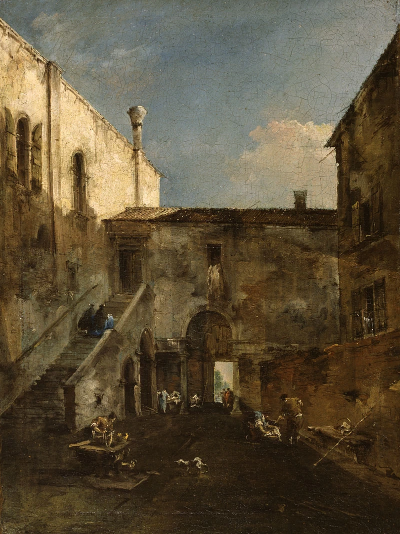 Cortile a Venezia - Walters Art Museum